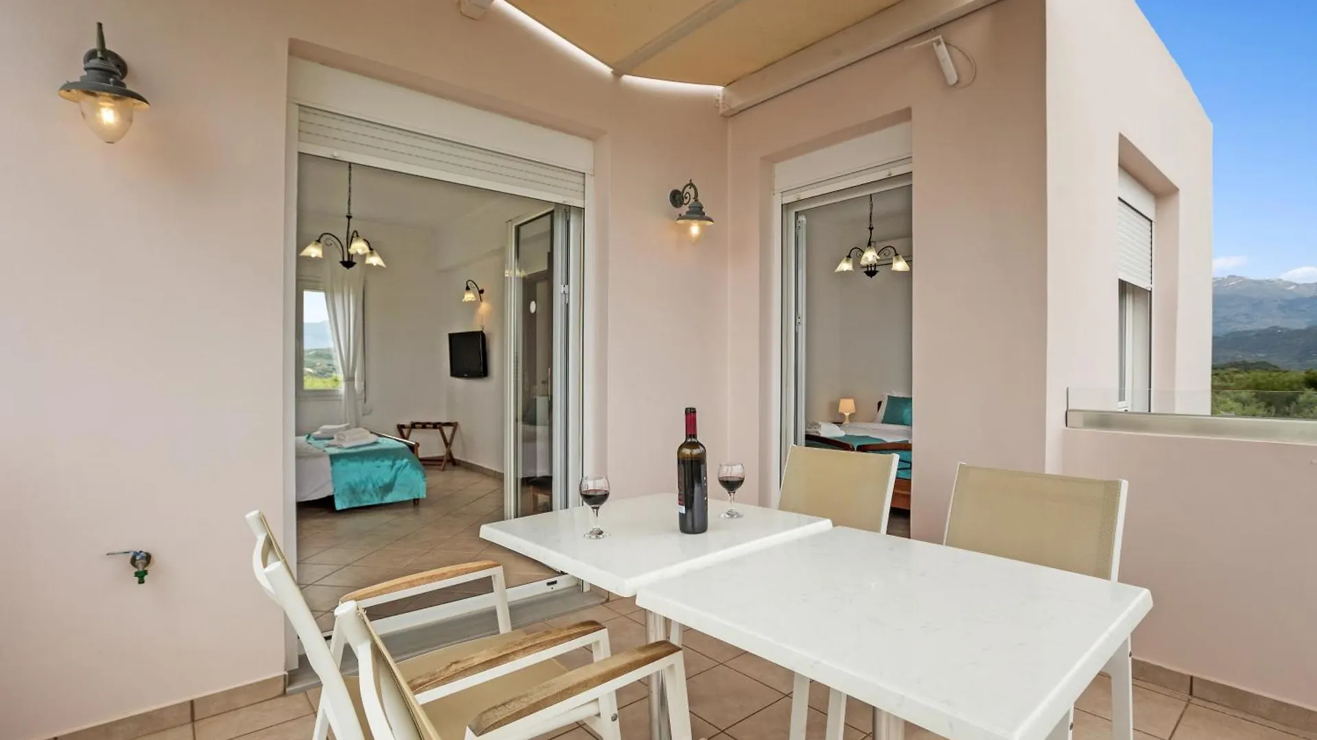 Sea View Villa Stelios With Private Pool Near The Beach Kalyves