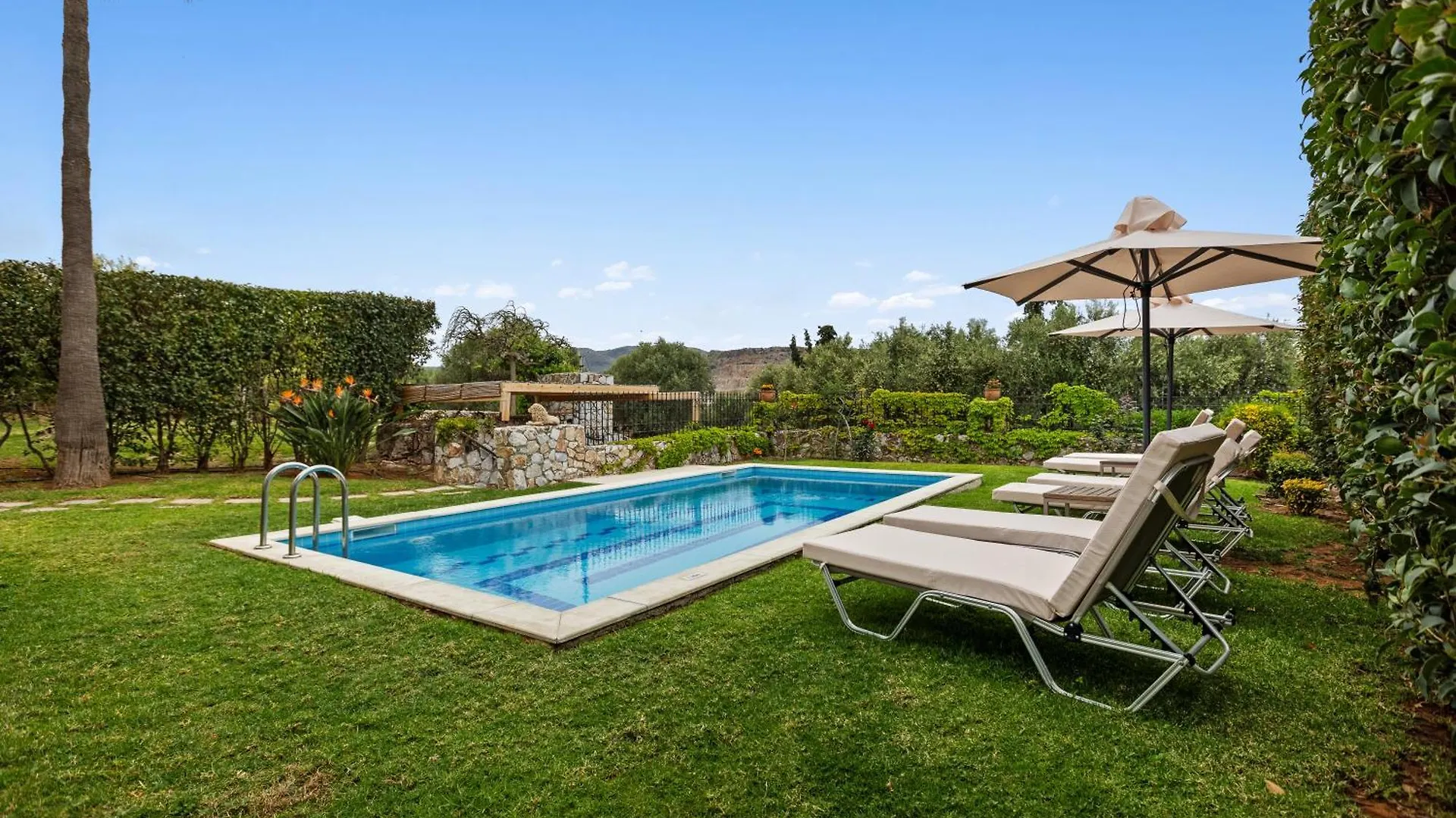 Sea View Villa Stelios With Private Pool Near The Beach Kalyves